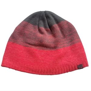 Champion Girl's Ages 4 - 7 Pink and Grey Beanie Hat